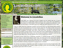 Tablet Screenshot of lincolnikes.com